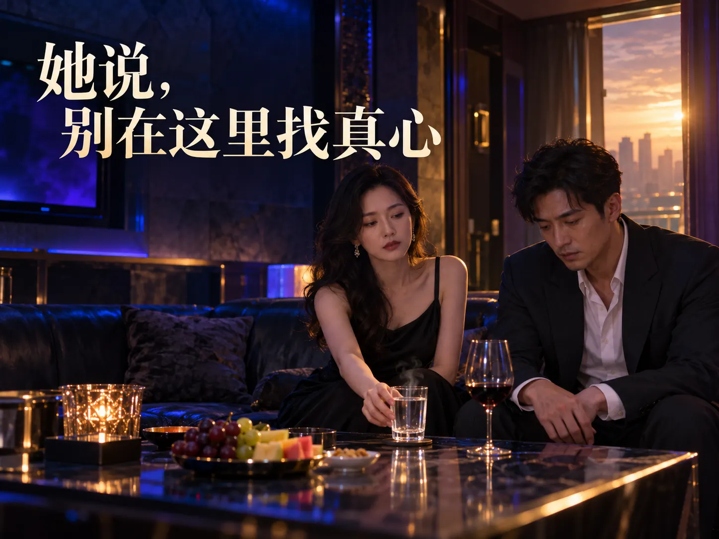 她说，别在这里找真心